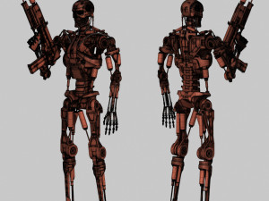 terminator t-800 endoskeleton for 3d printing Modelo de impresión 3D