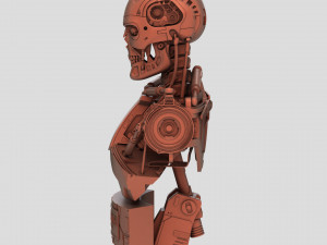 terminator genisys t-800 bust 3D प्रिंट मॉडल