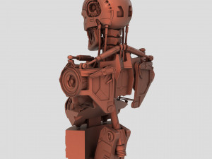 terminator genisys t-800 bust 3D प्रिंट मॉडल