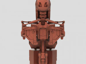 terminator genisys t-800 bust 3D Print Model