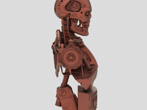 terminator genisys t-800 bust 3D प्रिंट मॉडल
