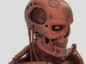 terminator genisys t-800 bust 3D प्रिंट मॉडल