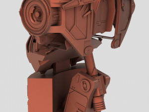 terminator genisys t-800 bust 3D प्रिंट मॉडल