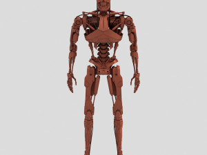 terminator t-800 genisys endoskeleton 3D Baskı Modeli