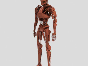 terminator t-800 genisys endoskeleton 3D Baskı Modeli