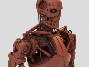terminator t-800 genisys endoskeleton 3D Baskı Modeli