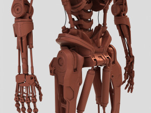 terminator t-800 genisys endoskeleton 3D Baskı Modeli