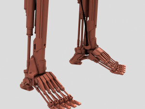 terminator t-800 genisys endoskeleton 3D Baskı Modeli