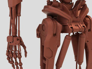 terminator t-800 genisys endoskeleton 3D Print Model