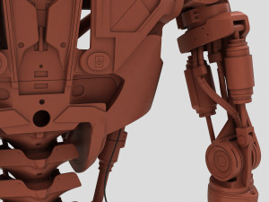 terminator t-800 genisys endoskeleton 3D Baskı Modeli