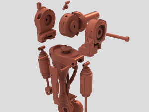 terminator t-800 genisys endoskeleton 3D Baskı Modeli