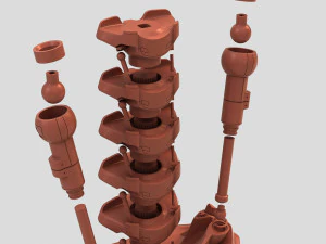 terminator t-800 genisys endoskeleton 3D Print Model