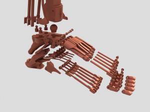 terminator t-800 genisys endoskeleton 3D Baskı Modeli
