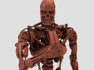 terminator t-800 genisys endoskeleton 3D Print Model