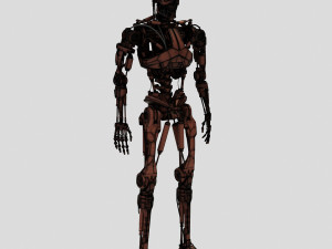 terminator t-800 genisys endoskeleton 3D Baskı Modeli
