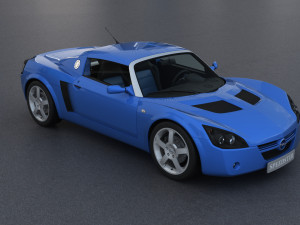 Opel Speedster 3D Model