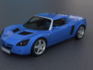 Opel Speedster 3D Model