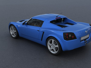 Opel Speedster 3D Model