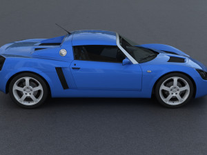Opel Speedster 3D Model