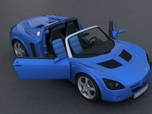 Opel Speedster 3D Model