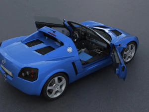 Opel Speedster 3D Model