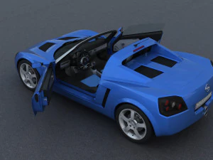 Opel Speedster 3D Model