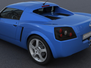 Opel Speedster 3D Model
