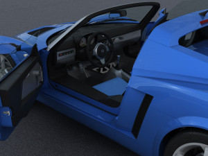 Opel Speedster 3D Model
