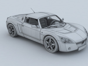 Opel Speedster 3D Model