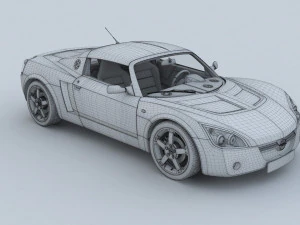Opel Speedster 3D Model
