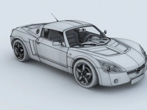 Opel Speedster 3D Model