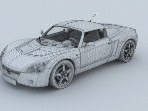 Opel Speedster 3D Model