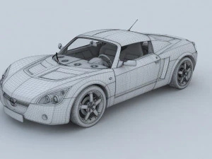 Opel Speedster 3D Model