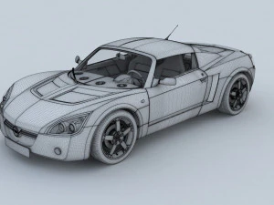 Opel Speedster 3D Model