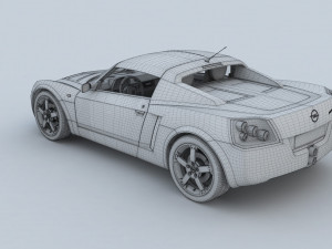 Opel Speedster 3D Model