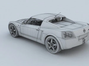 Opel Speedster 3D Model