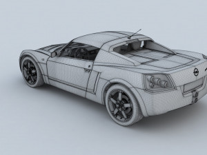Opel Speedster 3D Model