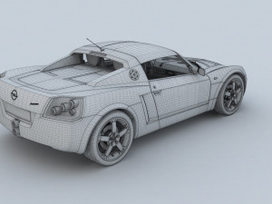 Opel Speedster 3D Model