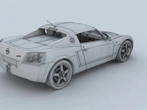Opel Speedster 3D Model