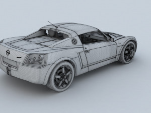 Opel Speedster 3D Model