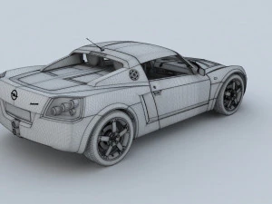 Opel Speedster 3D Model