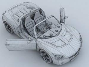 Opel Speedster 3D Model