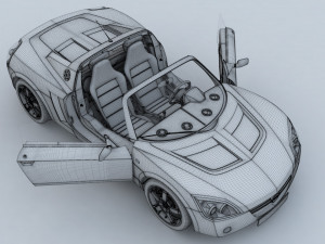 Opel Speedster 3D Model