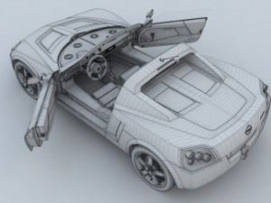 Opel Speedster 3D Model