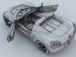 Opel Speedster 3D Model