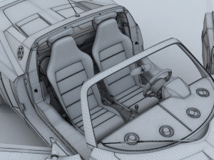 Opel Speedster 3D Model