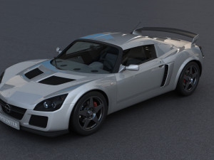 Opel Speedster Tuning Model 3D