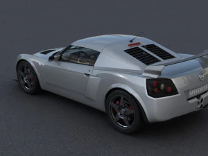 Opel Speedster Tuning 3D Model