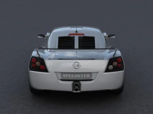 Opel Speedster Tuning 3D Model