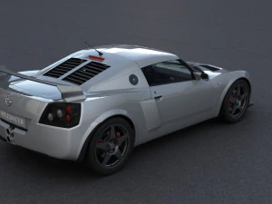 Opel Speedster Tuning 3D Model